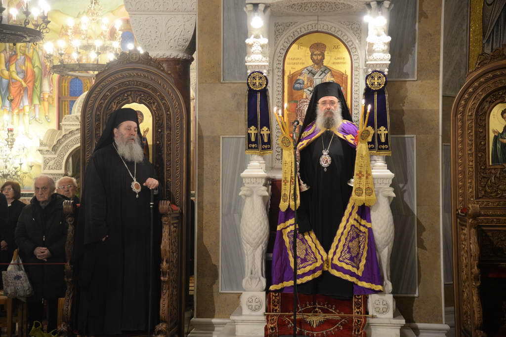 Ὁ Α’ Κατανυκτικὸς Ἑσπερινὸς στὴν Ἱερὰ Μητρόπολη Πατρῶν