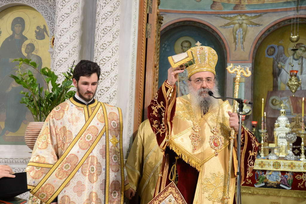 Χειροτονία Διακόνου στὴν Ἱερὰ Μητρόπολη Πατρῶν