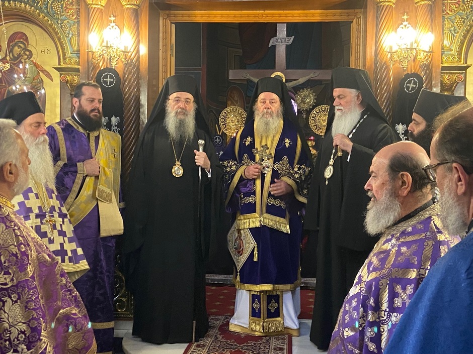 Τὰ Ὀνομαστήρια τοῦ Θεοφιλεστάτου Ἐπισκόπου Κερνίτσης κ. Χρυσάνθου