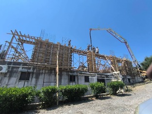Κατασκευή του κυρίως (Άνω) Ναού - Ιούνιος 2026